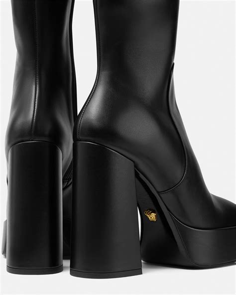 versace western boots|versace aevitas platform boots.